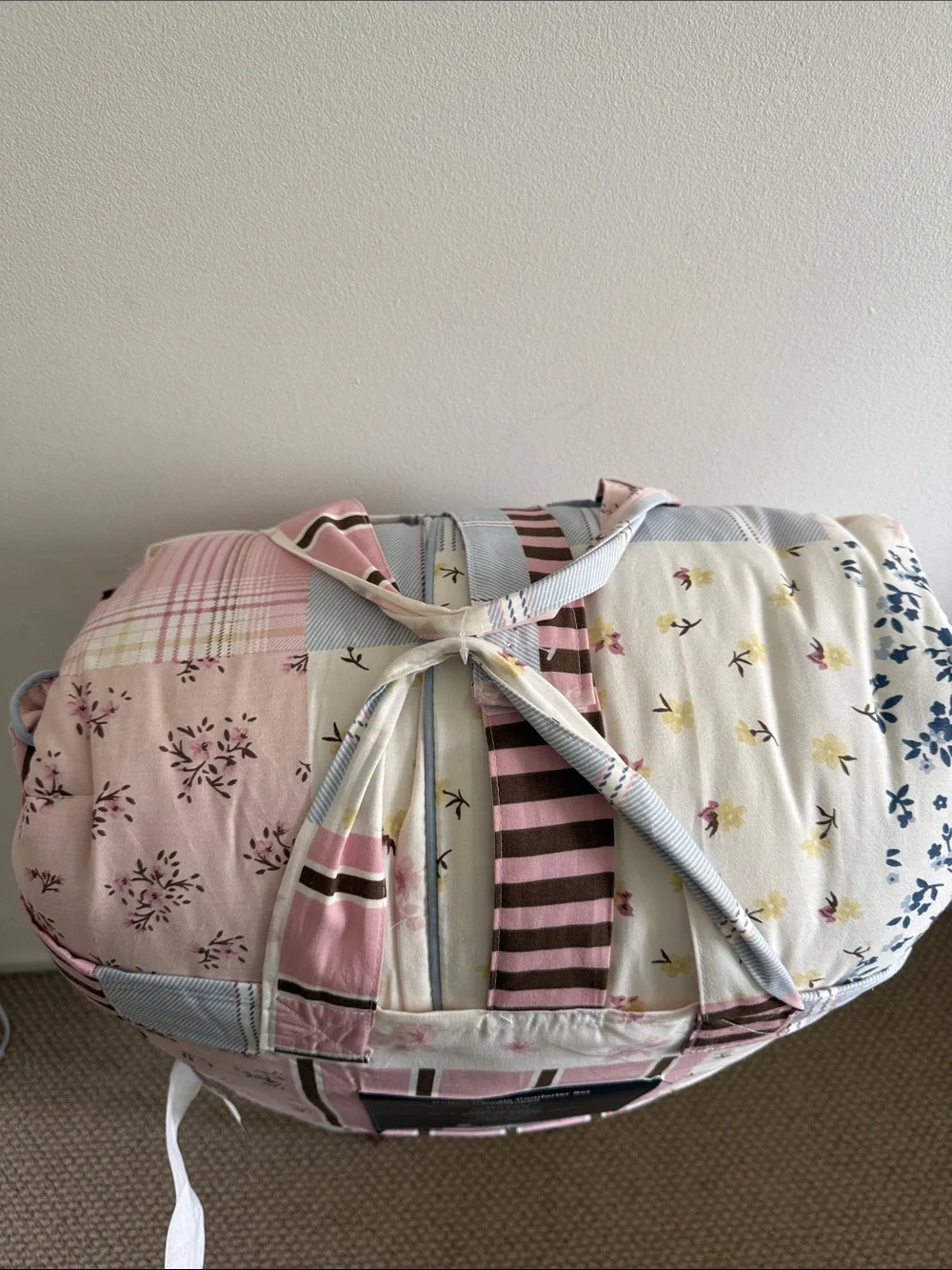Hollister x Target Full/Queen Percale Patchwork Comforter Set